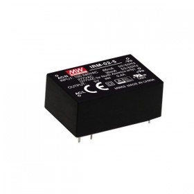 IRM-02-24, 24VDC 2W 83mA PCB Tip AC/DC, MeanWell