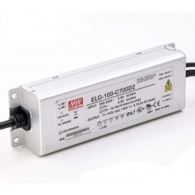 ELG-100-C1400D2, 1400mA 100W Zaman Ayarlı Dimedilebilir LED Sürücü