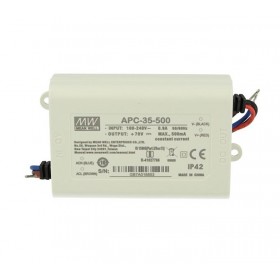 APC-35-500, 500mA 35W Sabit Akım LED Sürücü