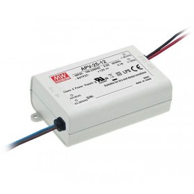 APV-25-24, 24VDC 1.05A 25W LED Sürücü, Mean Well