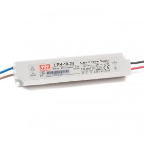 LPH-18-12, 12VDC 1.50A Sabit Voltaj LED Sürücü, Mean Well