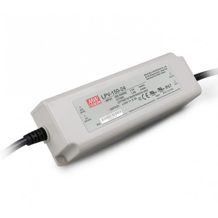 LPV-150-15, 15VDC 8.00A Sabit Voltaj LED Sürücü, Mean Well