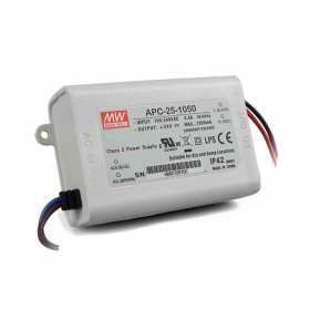 APC-25-1050, 1050mA 25W Sabit Akım LED Sürücü, Mean Well