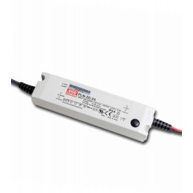 PLN-20-24, 24V 0.8A 19W Ayarlanabilir LED Sürücü, MeanWell
