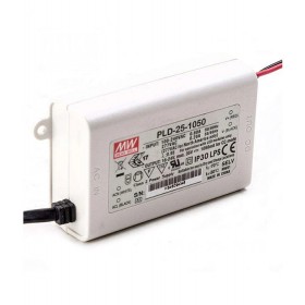 PLD-25-1050B, 1050mA 25W Sabit Akım LED Sürücü, Mean Well