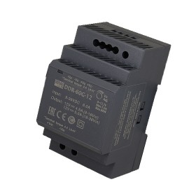 DDR-60G-24, 9-36Vin 24Vout 2.5A Ray Montaj DC/DC Konvertör, Mean Well