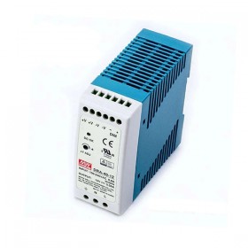 DRA-40-12, 12VDC 3.34A 40W Ray Montaj Güç Kaynağı, MeanWell