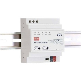 KNX-40E-1280D, 30VDC 1.28A 38.4W Ray Montaj Güç Kaynağı, MeanWell