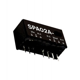 SPA02A-05, 9-18Vin 5Vout 400mA 2W DC/DC Konvertör, MeanWell