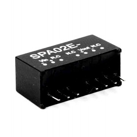 SPA02E-12, 4.5-9Vin 12Vout 150mA 2W DC/DC Konvertör, MeanWell