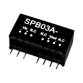 SPB03A-15, 9-18Vin 15Vout 200mA 3W DC/DC Konvertör, MeanWell