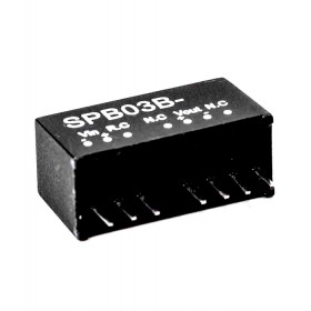 SPB03B-12, 18-36Vin 12Vout 250mA 3W DC/DC Konvertör, MeanWell