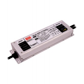ELG-200-C700D2, 700mA 200W Zaman Ayarlı Dimedilebilir LED Sürücü, MeanWell