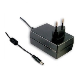 GST25E24-P1J, 24VDC 1.04A 25W Priz Tip Adaptör, Mean Well