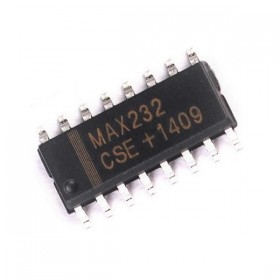 MAX232CSE, MAX232, SOIC-16 SMD Entegre Devre