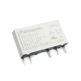 APF30324, 24VDC 6A SPDT (1 Form C) Röle