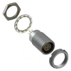 Lemo ECG.0B.304.CLN 4 Pin Şase Tip Konektör