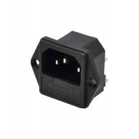 AF213, Power Soket Erkek Sigorta Yuvalı Kulaklı