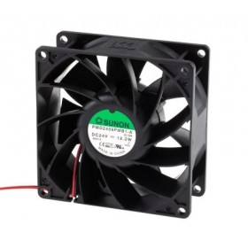 PMD2409PMB1-A(2).GN, 92x92x38mm 24VDC 12.2W 2 Kablolu Fan