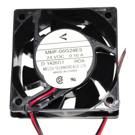 MMF-06G24ES, 24VDC 0.10A 60x60x25mm 2 Kablolu Fan