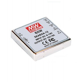 SKA60C-12, 36~75Vin 12Vout 60W DC/DC Konvertör, Mean Well