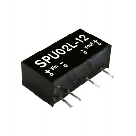 SPU02L-05, 5Vin 5Vout 400mA 2W DC/DC Konvertör, MeanWell