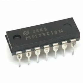 MM74C10N, DIP-14 Entegre Devre