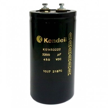 2.200uF 450V, 63x96mm 85' Vidalı Kapasitör