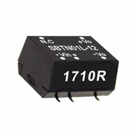 SBTN01L-15, 5Vin 15Vout 67mA 1W DC/DC SMD Konvertör, MeanWell