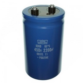 2.200uF 450V 51x143mm 85' Vidalı Kapasitör