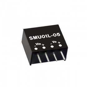 SMU01M-05, 12Vin 5Vout 200mA 1W DC/DC Konvertör, MeanWell