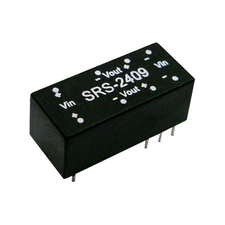 SRS-4809, 48Vin 9Vout 56mA 0.5W DC/DC Konvertör, MeanWell