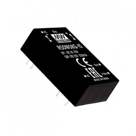 RSDW08G-05, 48Vin 5Vout 1600mA 8W DC/DC Konvertör, MeanWell