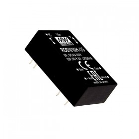 RDDW10H-15, 110Vin ±15Vout ±333mA 10W DC/DC Konvertör, MeanWell