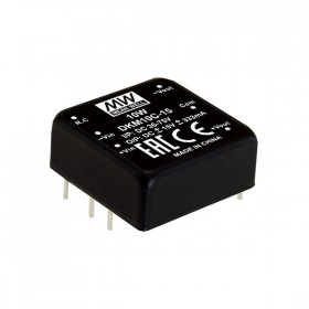 DKM10B-15, 24Vin ±15Vout ±333mA 10W DC/DC Konvertör, MeanWell