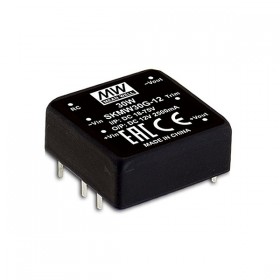 SKMW30F-12, 24Vin 12Vout 2500mA 30W DC/DC Konvertör, Mean Well